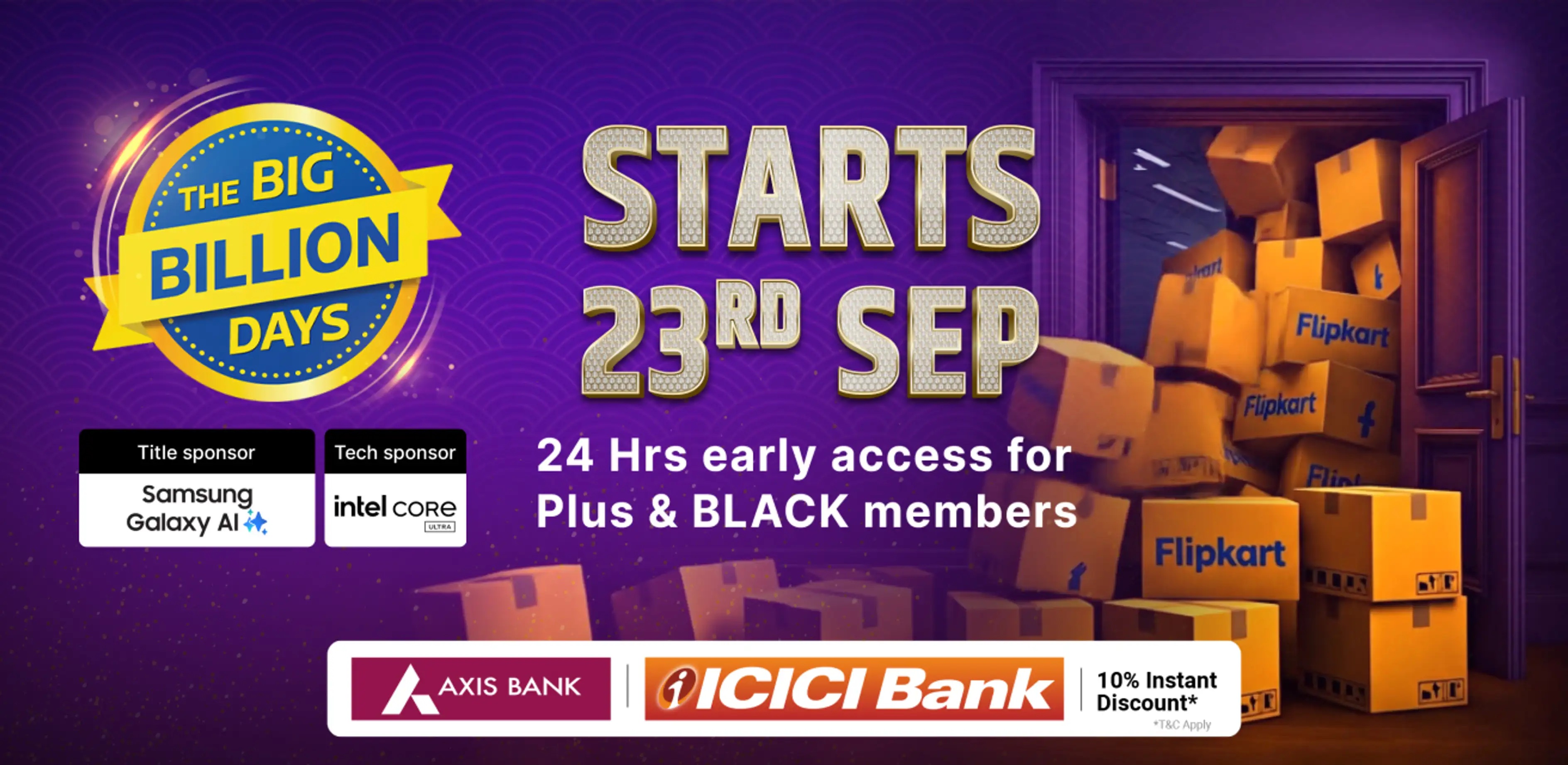 India Desire : Flipkart Big Billion Days 2025 Dates (23rd Sep 2025) & Offers List: 90% Off Festive iPhone Deals + Axis & ICICI Bank Cards Discount